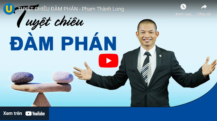 Tuyệt chiêu đàm phán với Phạm Thành Long